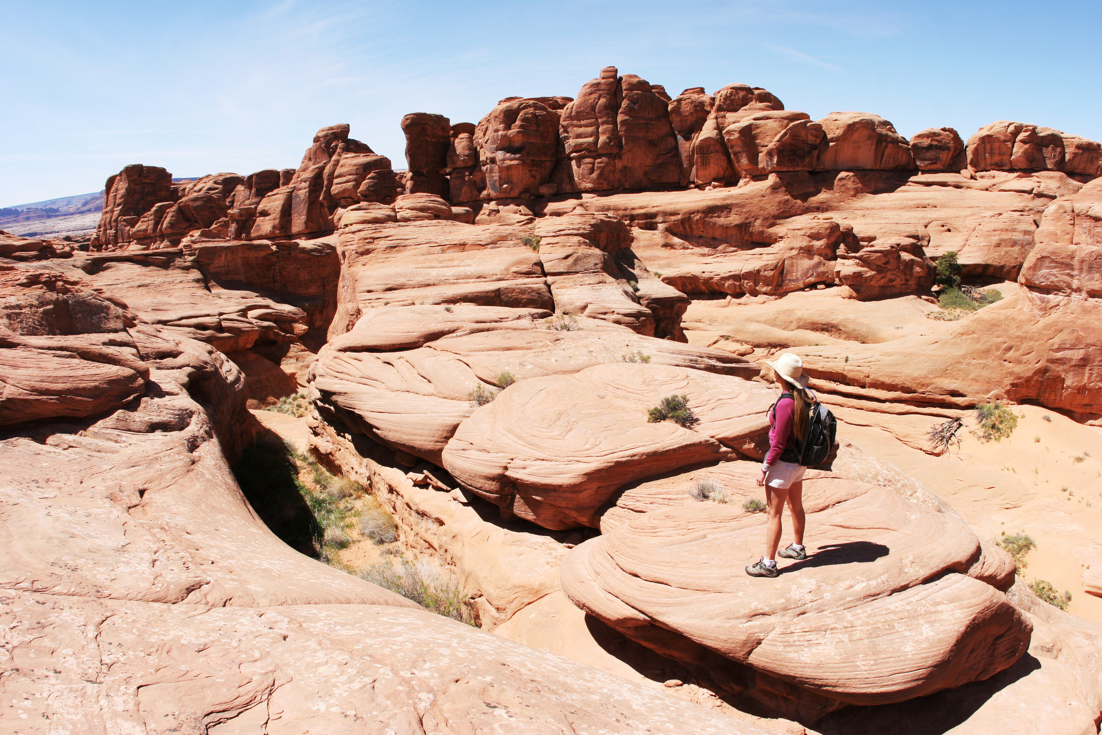 Arches National Park hiking 