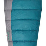 When facing changing conditions the Kelty Dualist 34°F Sleeping Bag offers high performance in wet and dry environments with ThermaDri™ insulation. A hybrid construction combines water repellent DriDown™ fill near the shell and ThermaPro™ synthetic by your body, for versatility that keeps heat in and water out. Even if the weather forecast is dead wrong, this bag has all the right stuff. $110 Kelty.com