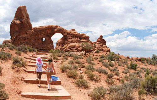 kanarra falls, family hiking - 2011