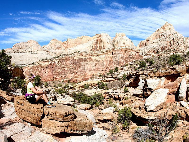 kanarra falls, family hiking - 2011