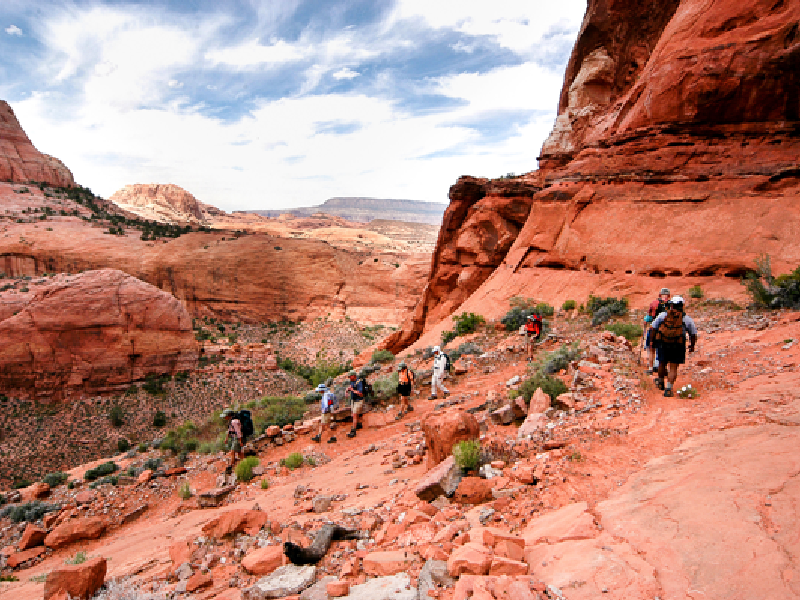 Hiking Rainbow Trail