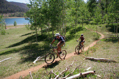 Navajo Lake - Mt Biking