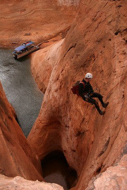 Lake Powell Canyoneering -3