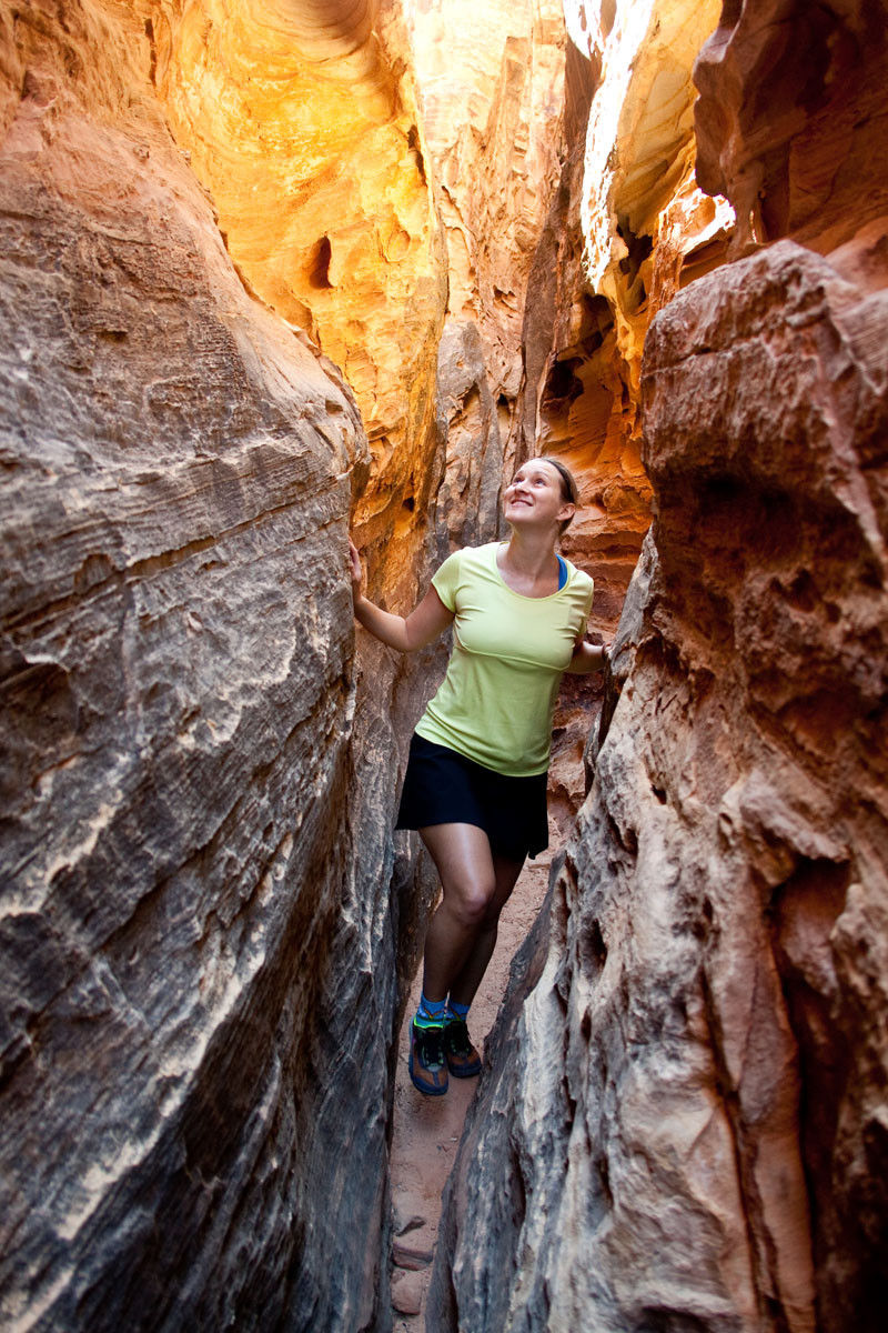 kanarra falls, family hiking - 2011