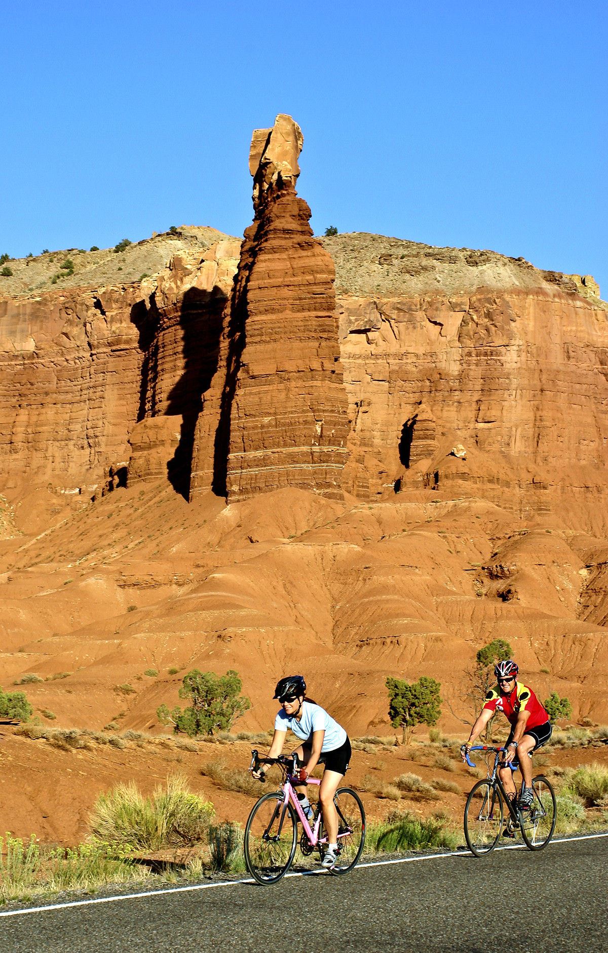 Capitol Reef National Park road cycling 