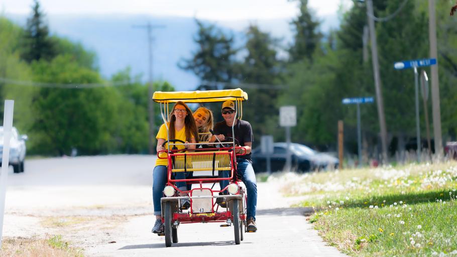 Bear Lake bike path 