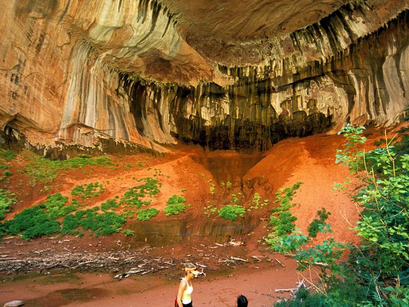 Double Arch Alcove - Kolob Canyons