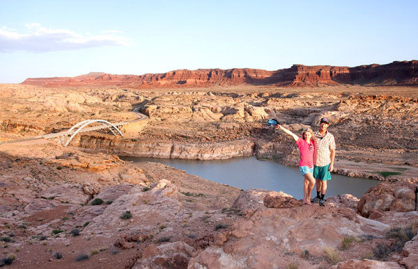 Overlooking Hite - Lake Powell 