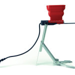 Slide the FlameStower into your fire and your electronics charge magically! The heat from the fire converts into electricity to power your electronics. Charge while you're brewing coffee in the morn or roasting marshmallows in the eve. $90  flamestower.com