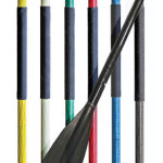 The SGG oar from Cataract Oars is engineered and fabricated with aerospace materials and technologies to outperform the competition. Designed to flex like wood, it offers a snappy rebound that rowers love, while offering considerably more strength than wood. The SGG's composite material weighs forty percent less than aluminum, yet boast twice aluminum's breaking strength. Available in seven colors, six lengths and with three blade options. From $135.00 cataractoars.com